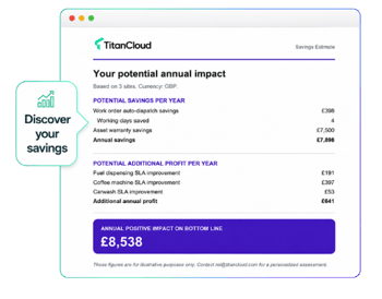 Try the Titan Maintenance ROI calculator to estimate your potential savings
